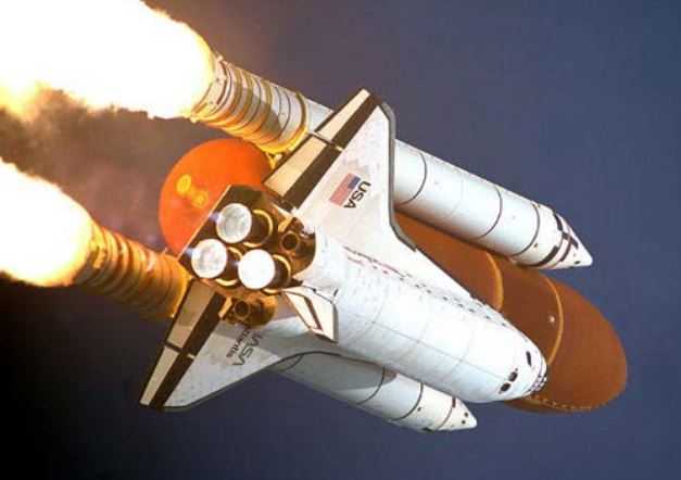 Spaceshuttle engine boosting